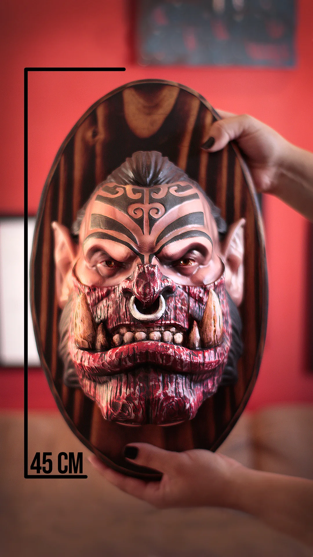 Orc Drangar — Decorative Head